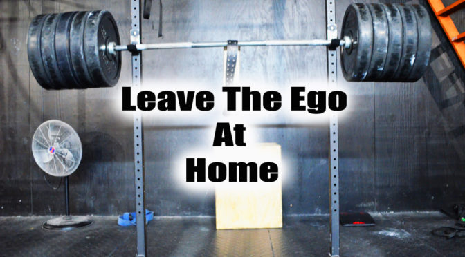 Take Your Ego Out of The Equation